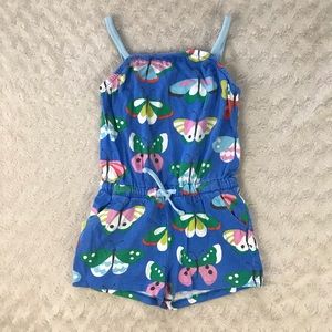 Mini Boden Butterfly Romper Size 2-3Y Blue